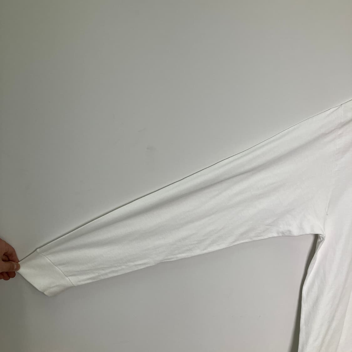 Stussy 스투시 화이트 롱슬리브 XL 상품이미지5