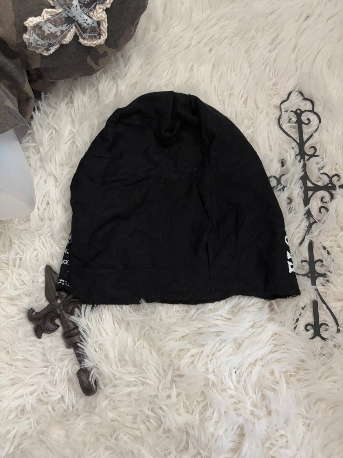 funk printed eyelet beanie 상품이미지7