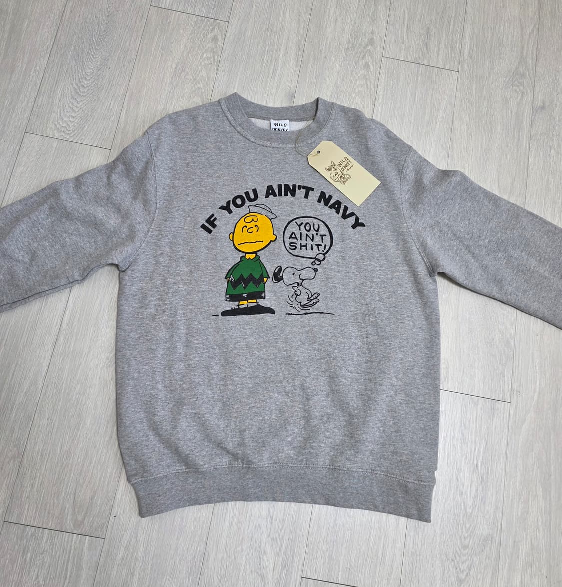 와일드동키 기모 맨투맨  상품이미지2