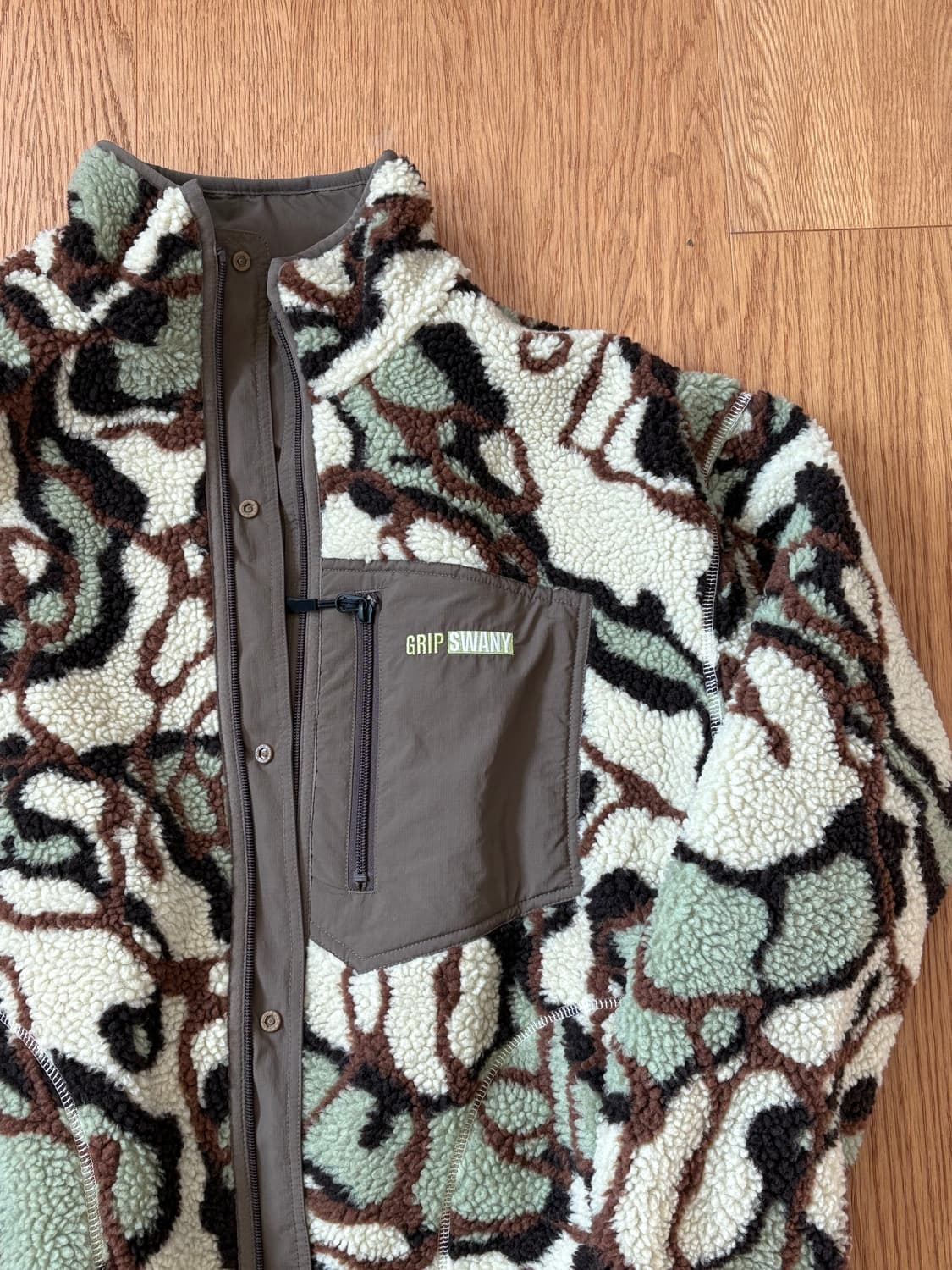 그립스와니 리벌서블 후리스  상품이미지2