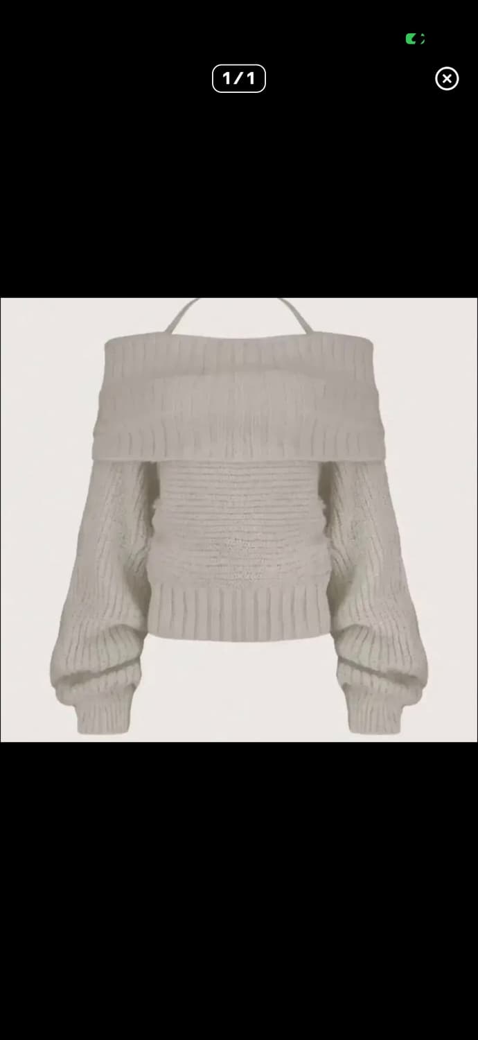 클리시어 팔레트 니트 마롱라떼 상품이미지1