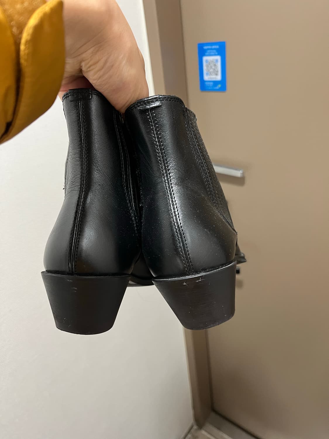 자라 앵클 레더 부츠 40(260) 상품이미지3