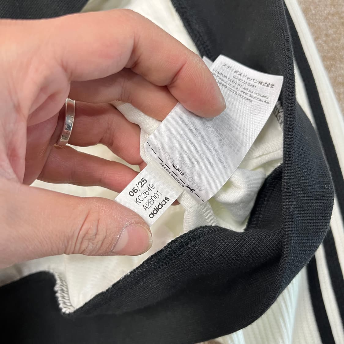 새상품 아디다스 니트 트랙탑 상품이미지5