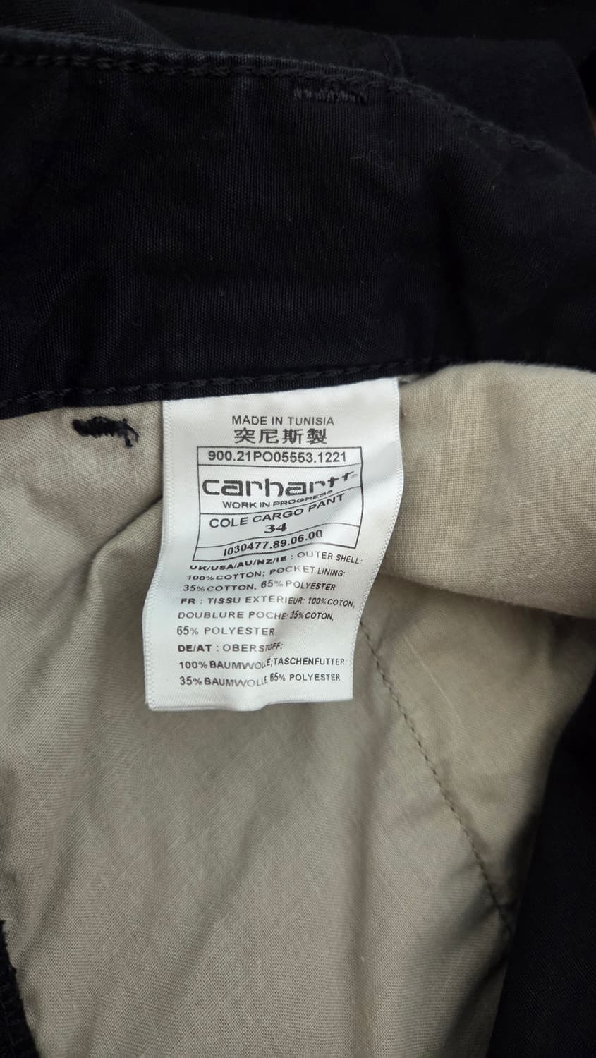 칼하트 콜 카고팬츠 상품이미지4