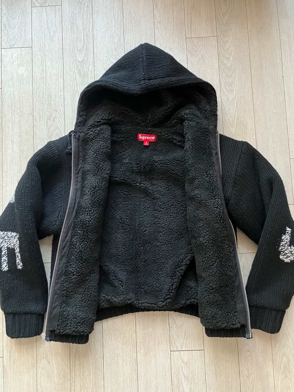 25FW 슈프림 니트후드집업 상품이미지4