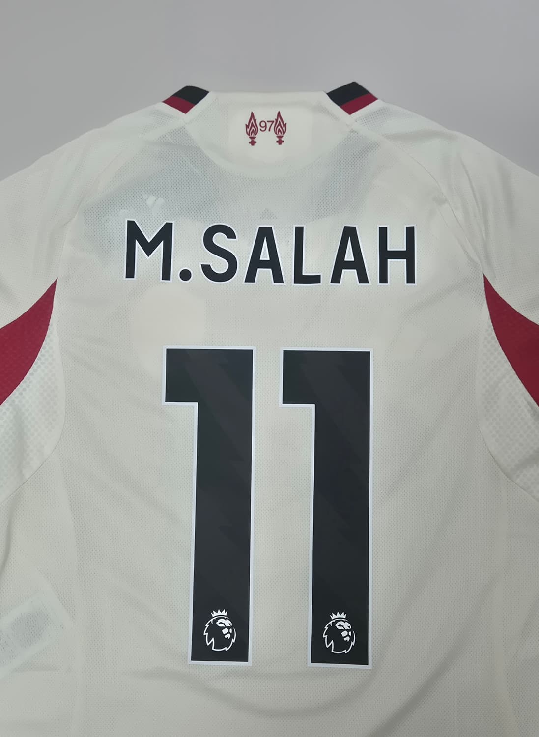 25-26 리버풀 어웨이 살라 긴팔유니폼 어센틱 M사이즈 상품이미지7
