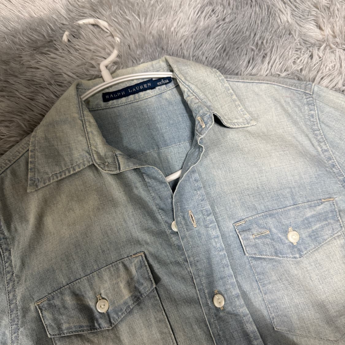랄프로렌 데님셔츠 여성 2사이즈 상품이미지2