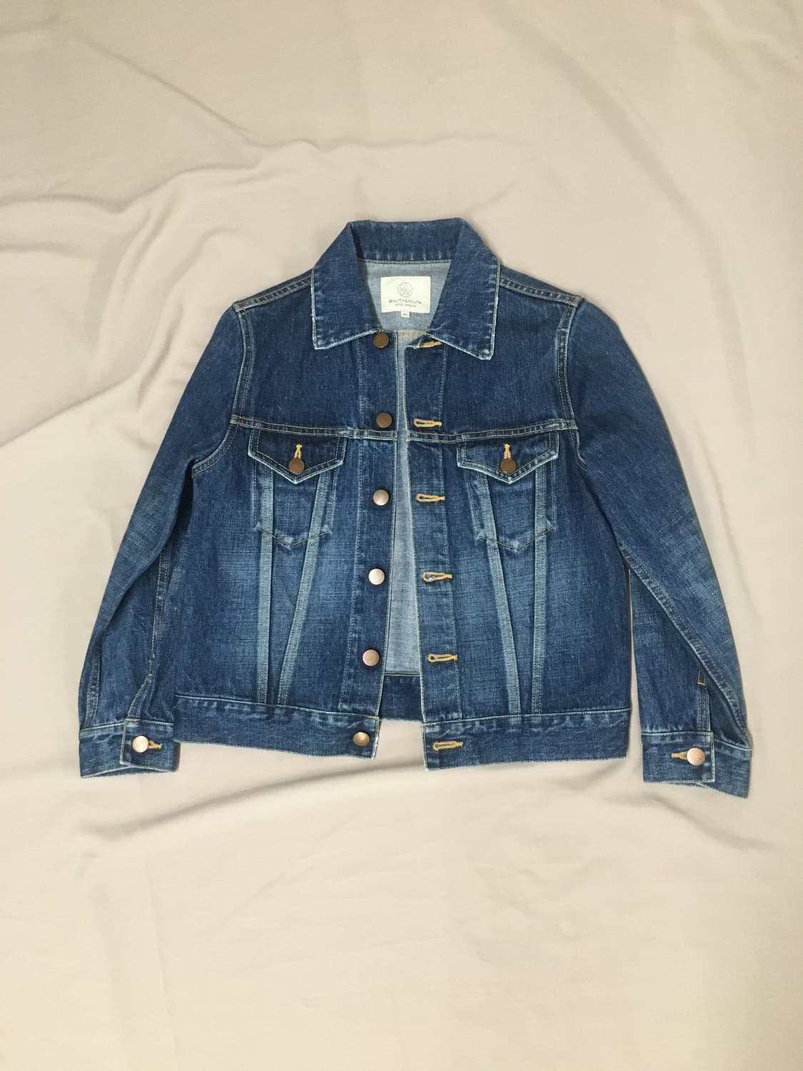 급처! 뷰티앤유스 워싱데님자켓 상품이미지1