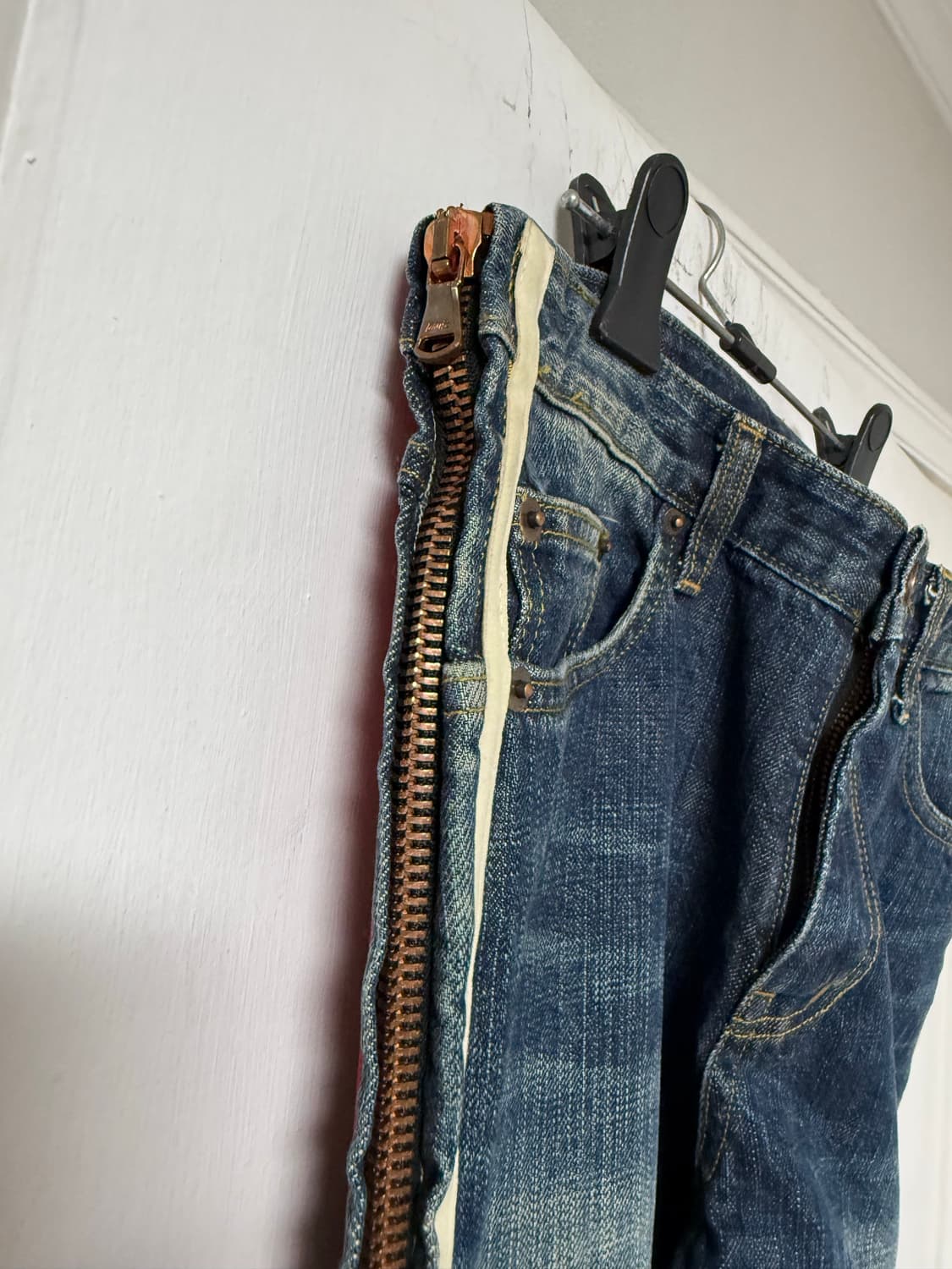 Dominans Stravan 사이드지퍼 데님팬츠 44 상품이미지4