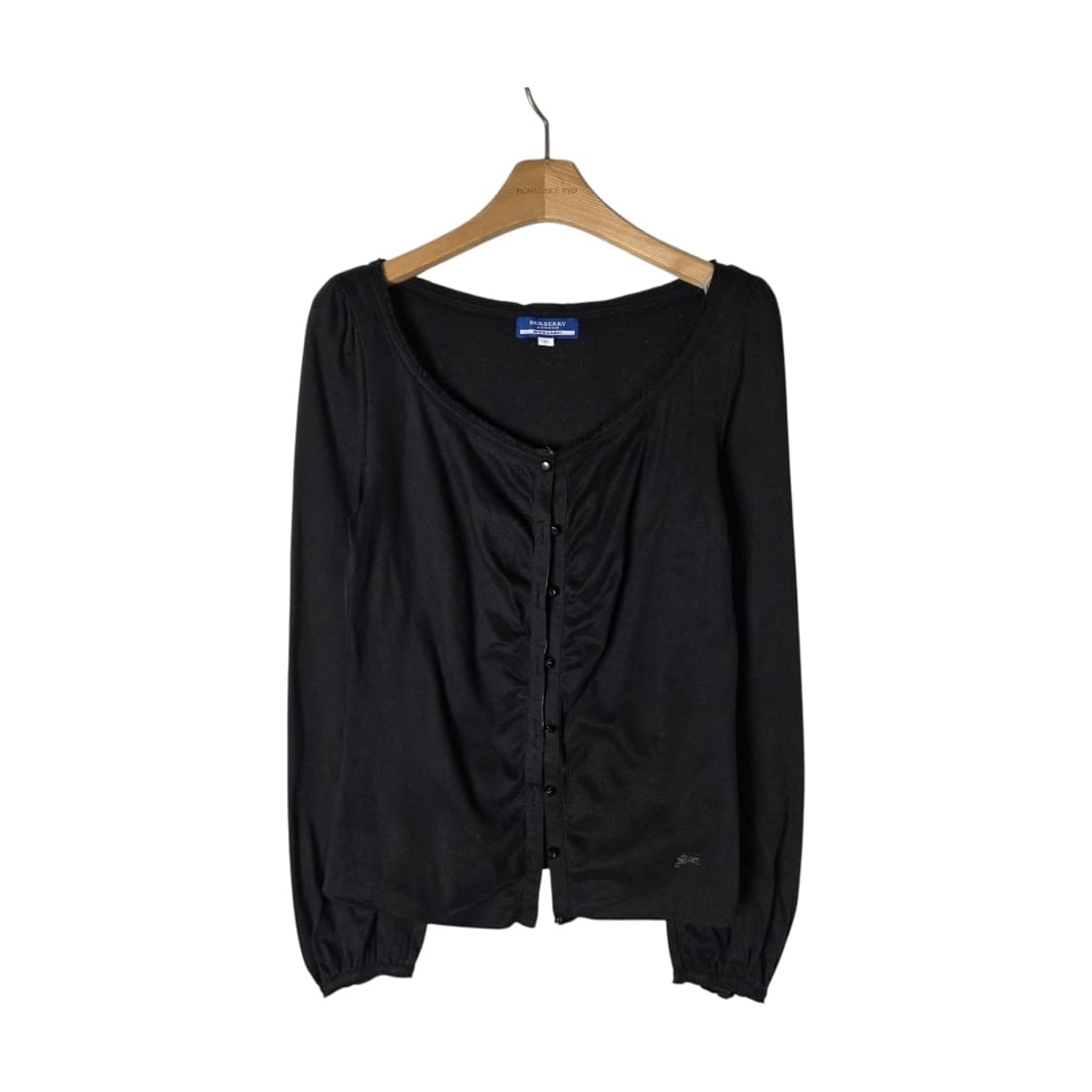 [Burberry] 버버리 블루라벨 셔링 버튼업 긴팔 가디건 상품이미지1