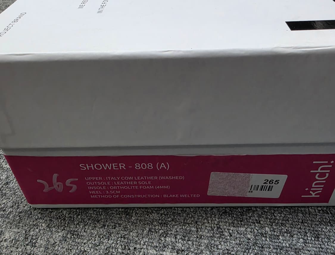 Kinchi 킨치 shower808(a) 더비로퍼 265 상품이미지8