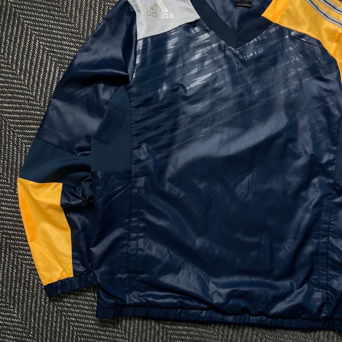 아디다스 더블로고 배색 디테일 우븐 웜업o 5062 상품이미지3