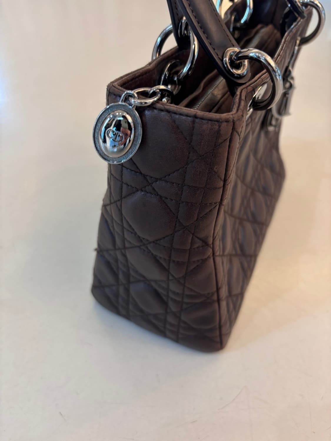 Vintage Christian Dior Leather Bag 상품이미지6