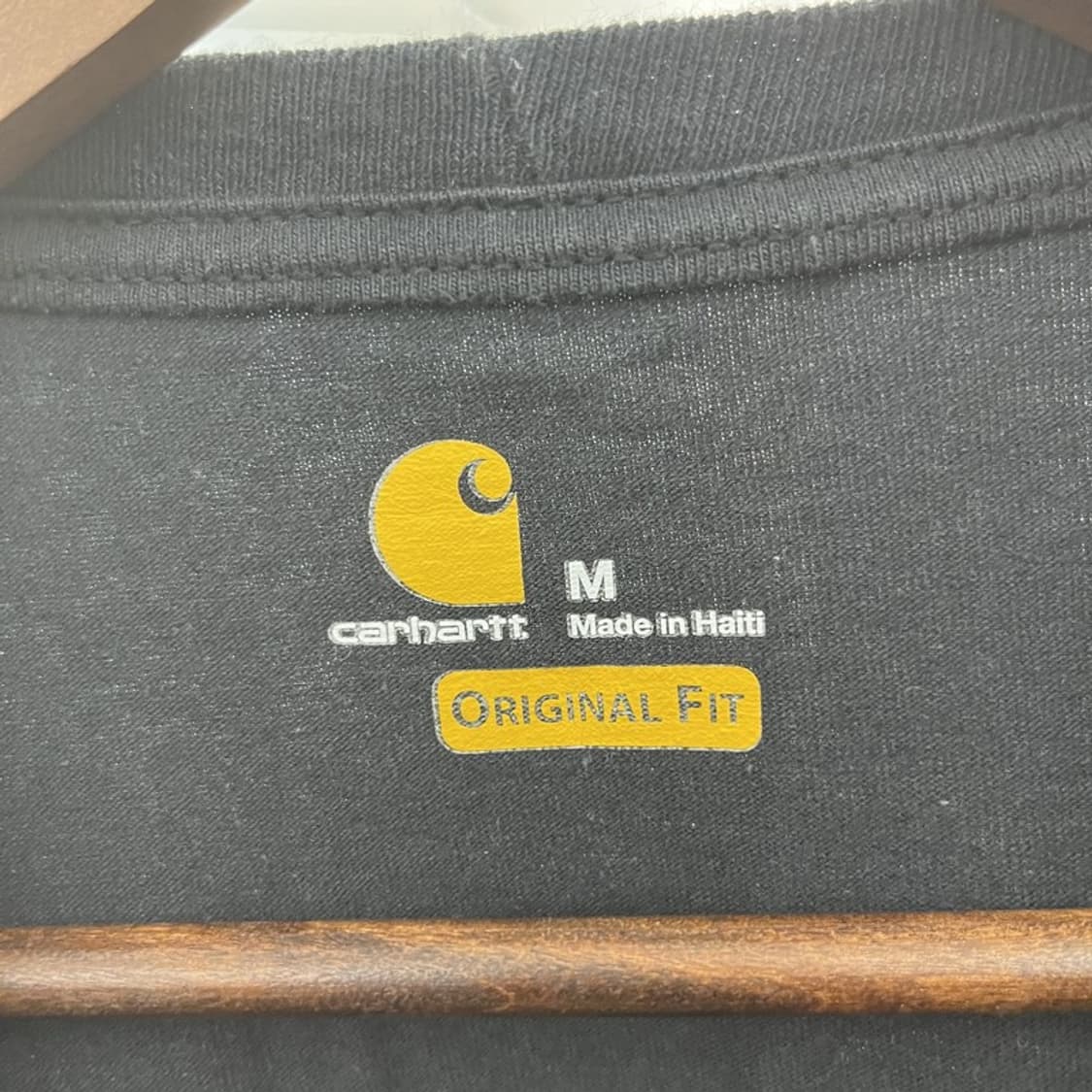 칼하트 빈티지 캐주얼 레트로 슬리브로고 롱슬리브 M C10916 상품이미지5