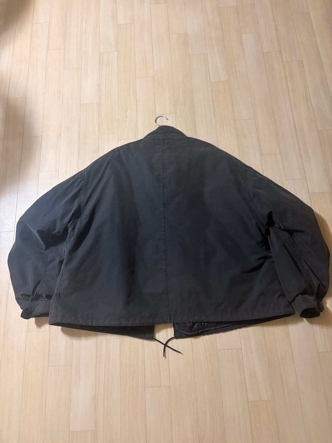 프릭스스토어 페이드 가공 m65 쇼트 모즈 코트 라이너 세트 상품이미지2