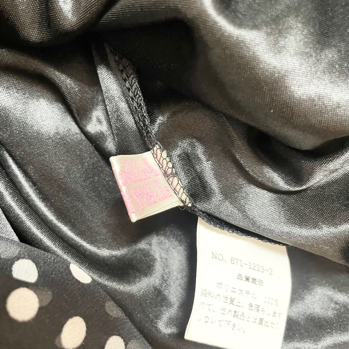 Tralala 트랄라라 히메갸루 도트 슬리브리스 러블리갸루 오네갸루로걀 상품이미지4