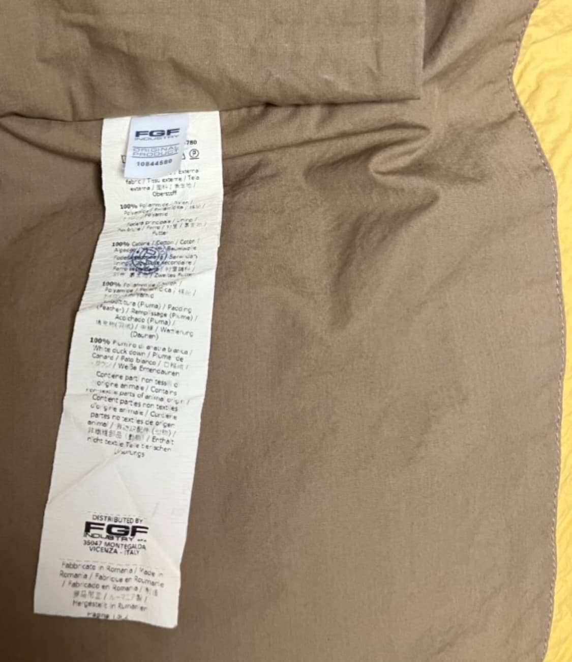 [Ten C] 아틱 다운 파카 Yellow-50 상품이미지6