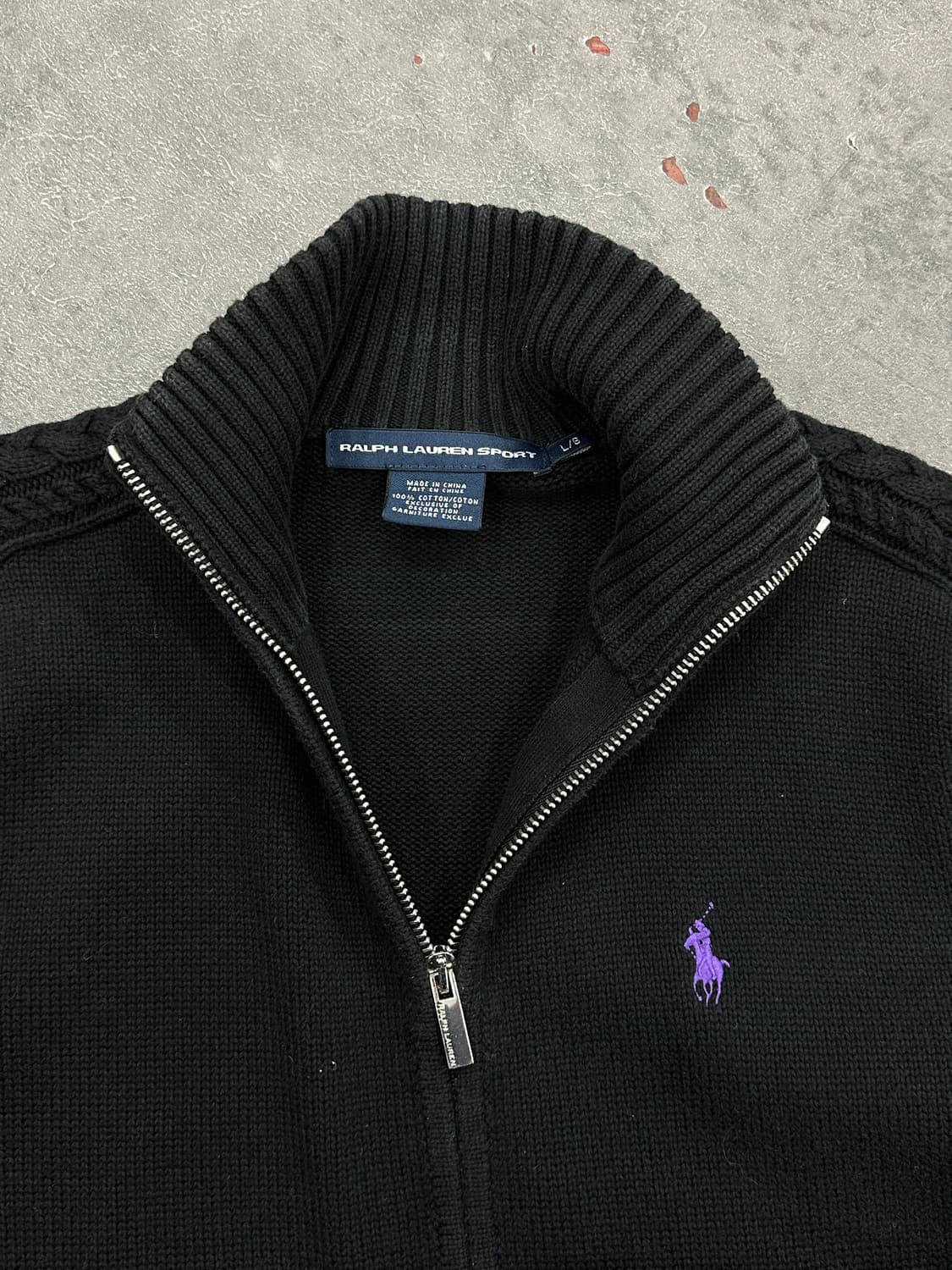 랄프 로렌 니트 집업 상품이미지3