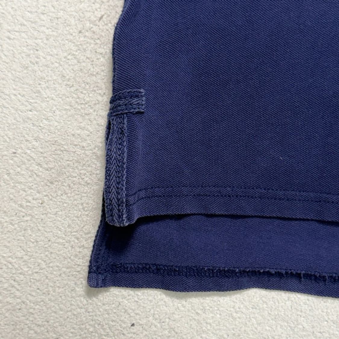 폴로 랄프로렌 빅포니 사선 포인트 럭비 PK 카라 티셔츠 네이비 M 상품이미지4