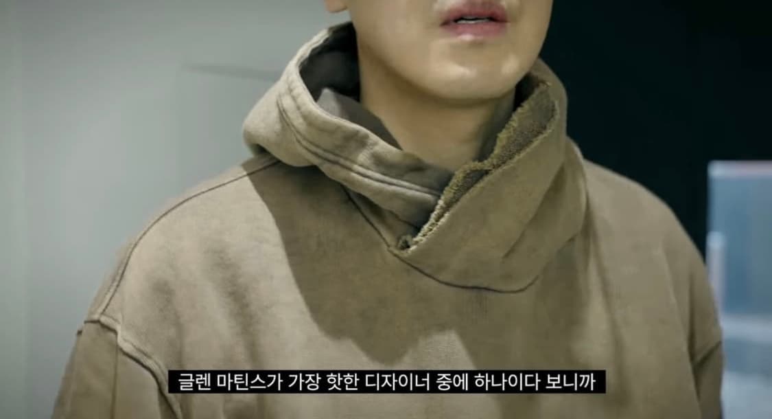 디젤 디스트레스드 후드 M 상품이미지4