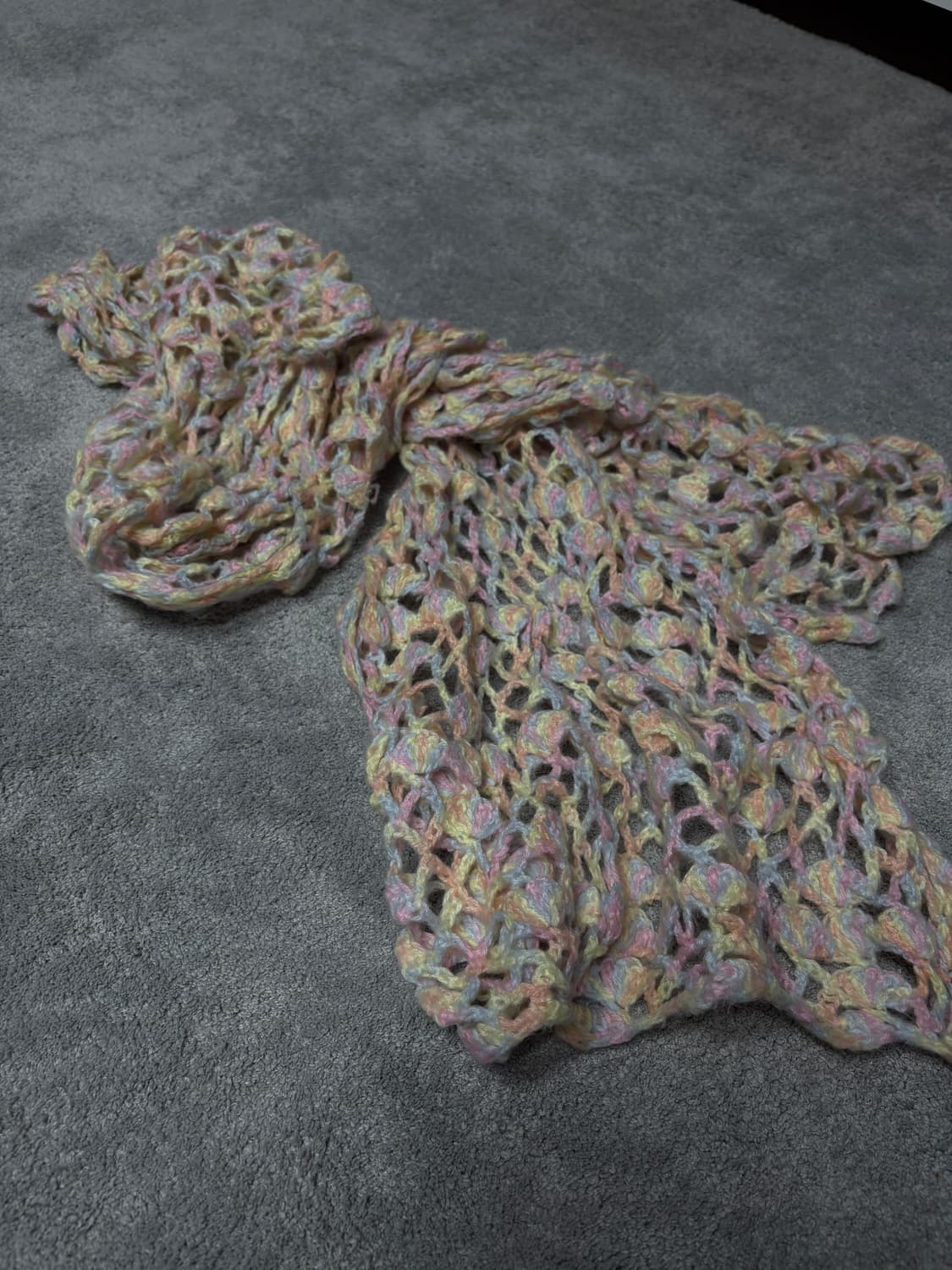 Vintage fairy grunge fishnet muffler 상품이미지2