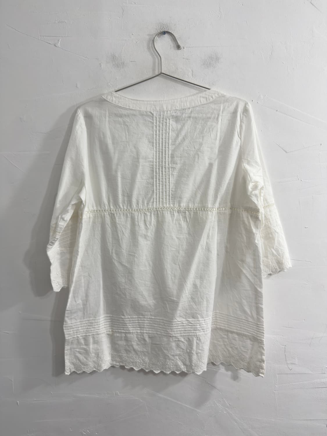 pbi white mori blouse 상품이미지2