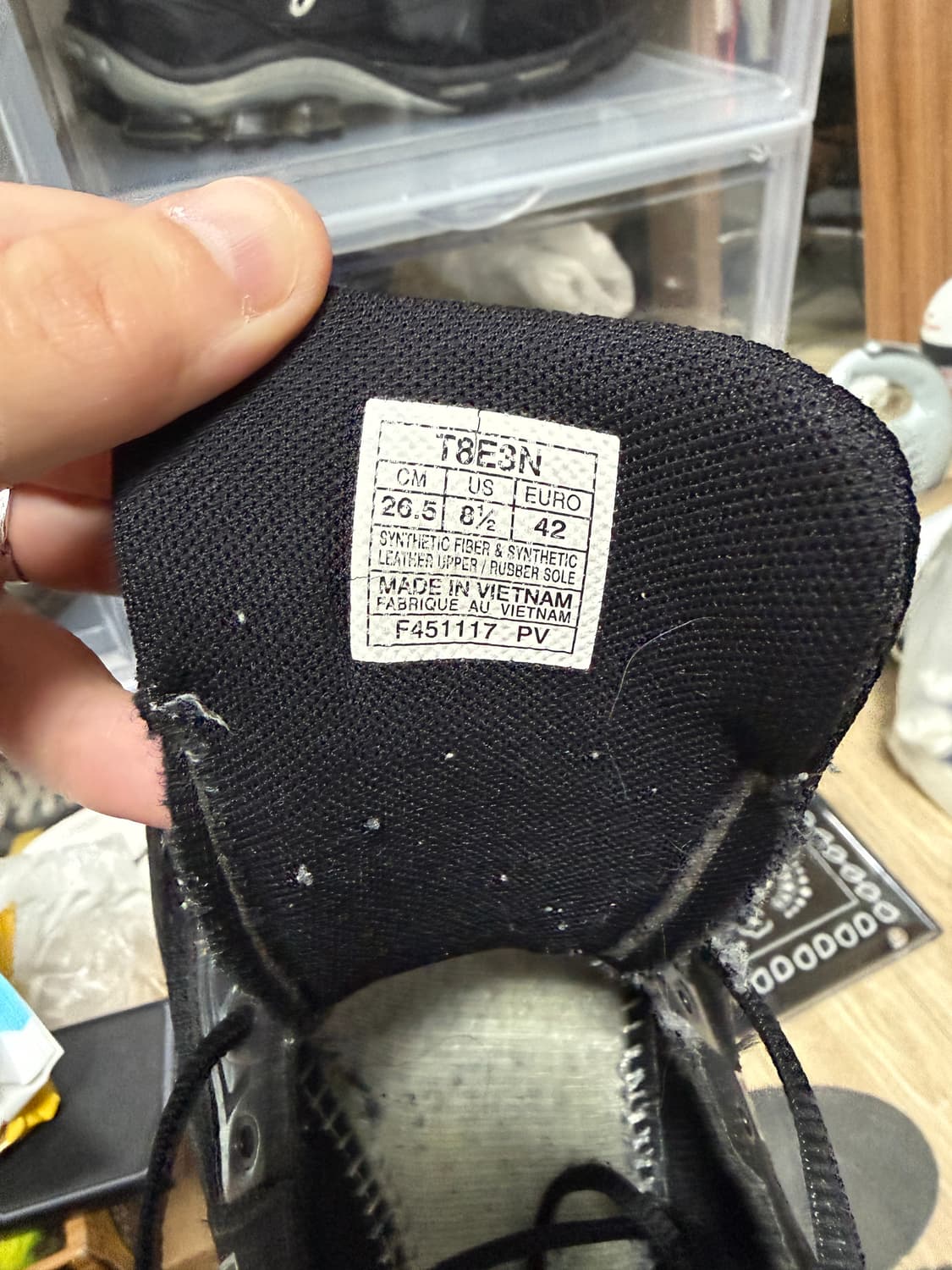 아식스x키코코스타디노브 젤버즈 1 블랙 265 상품이미지7