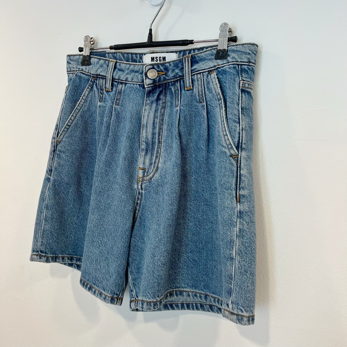 MSGM 데님쇼츠/청반바지 상품이미지4