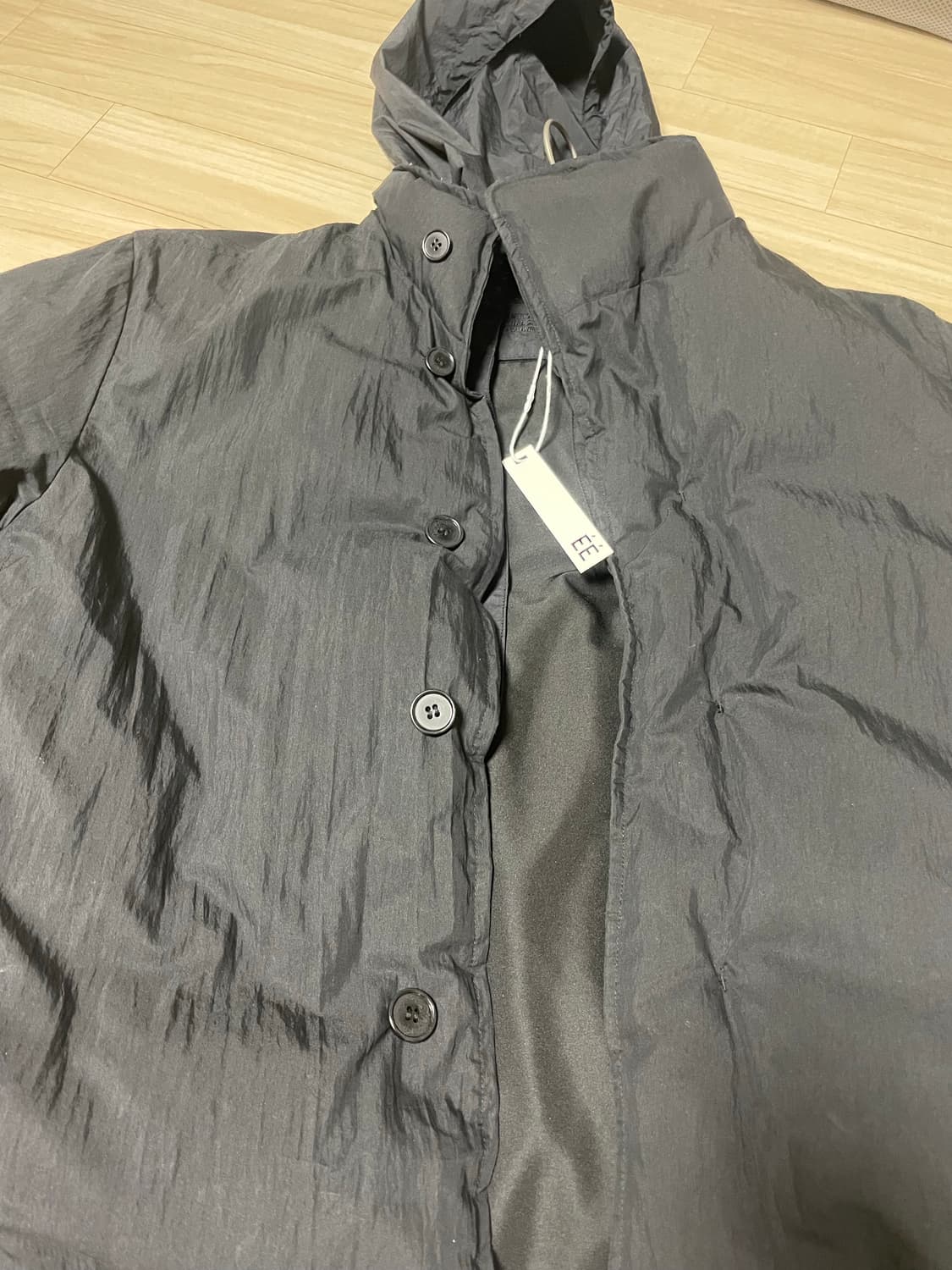 누마레 ee SHRUNKEN PUFFER DOWN PARKA 패딩 L 상품이미지6