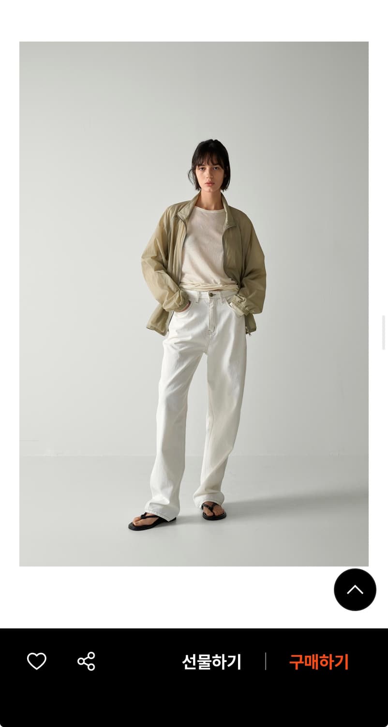 파사드패턴 클래식 테이퍼드 데님  상품이미지3