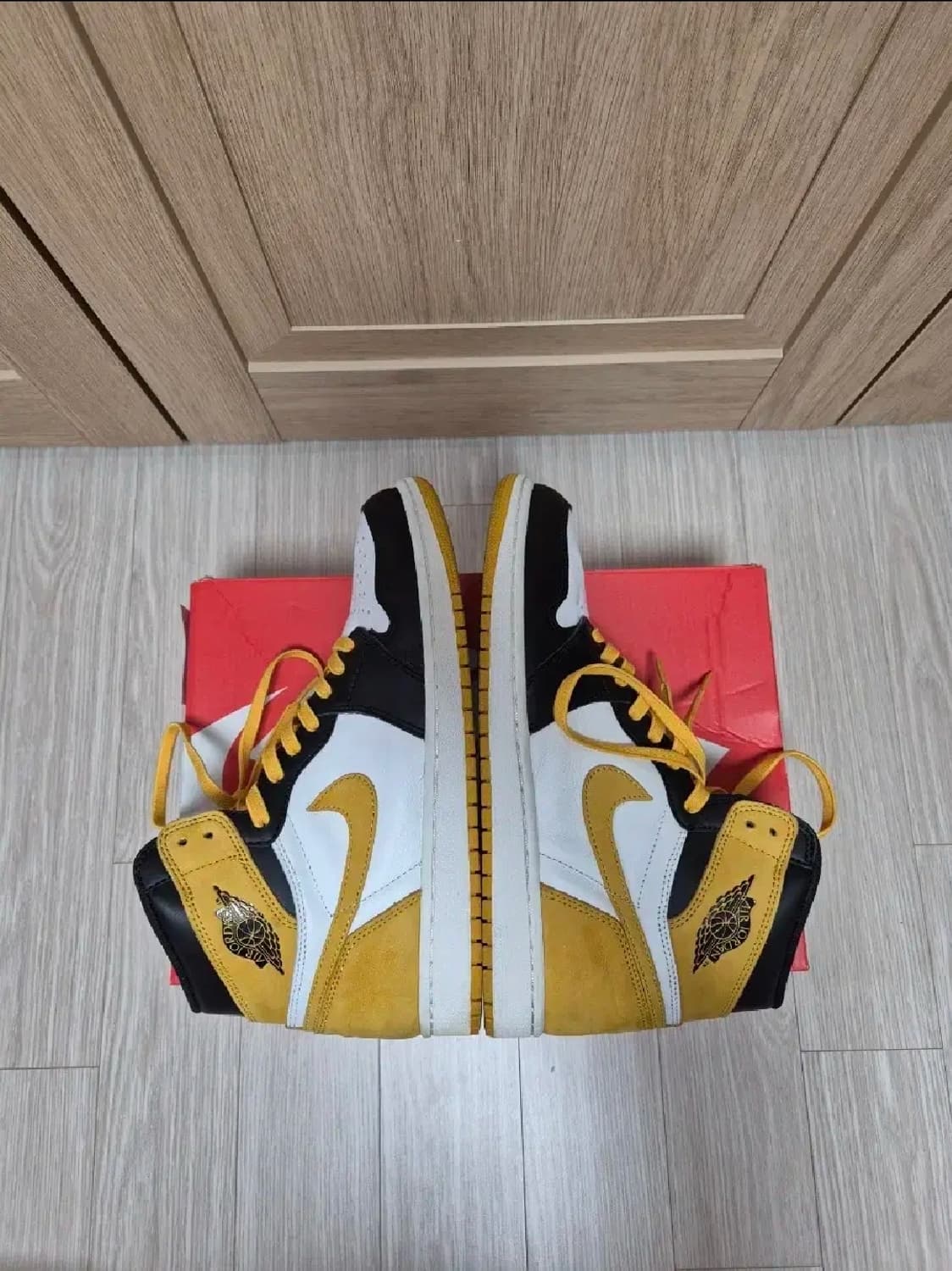 [285] 조던1 옐로우 오커 2017 상품이미지9