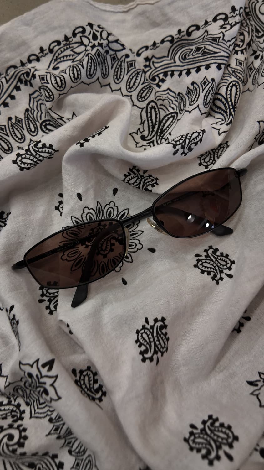 Ray-Ban New Sleek Matte Black -italy 00s 상품이미지2