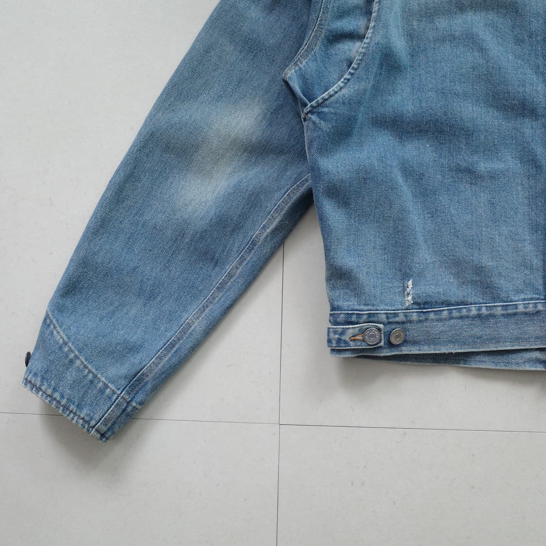 90s 폴로 랄프로렌 MADE IN USA 데님 트러커 자켓 상품이미지9