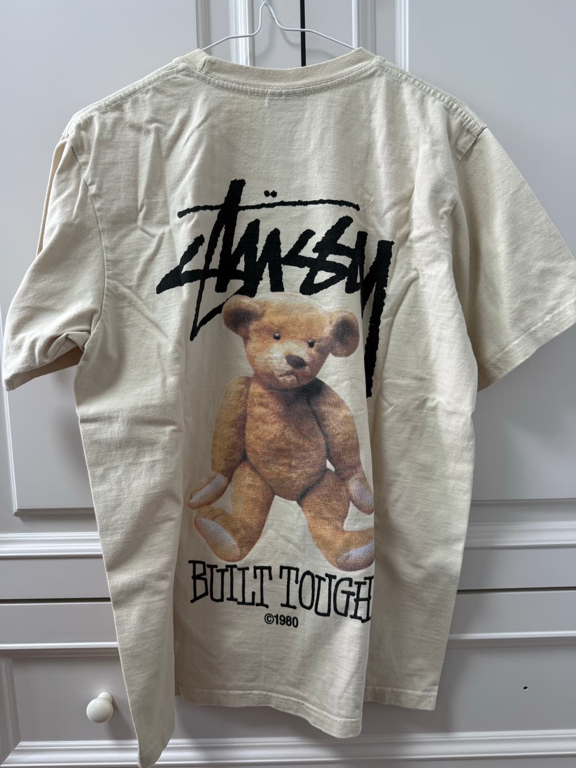 stussy 스투시 빌트 터프 반팔티 베이지 상품이미지1