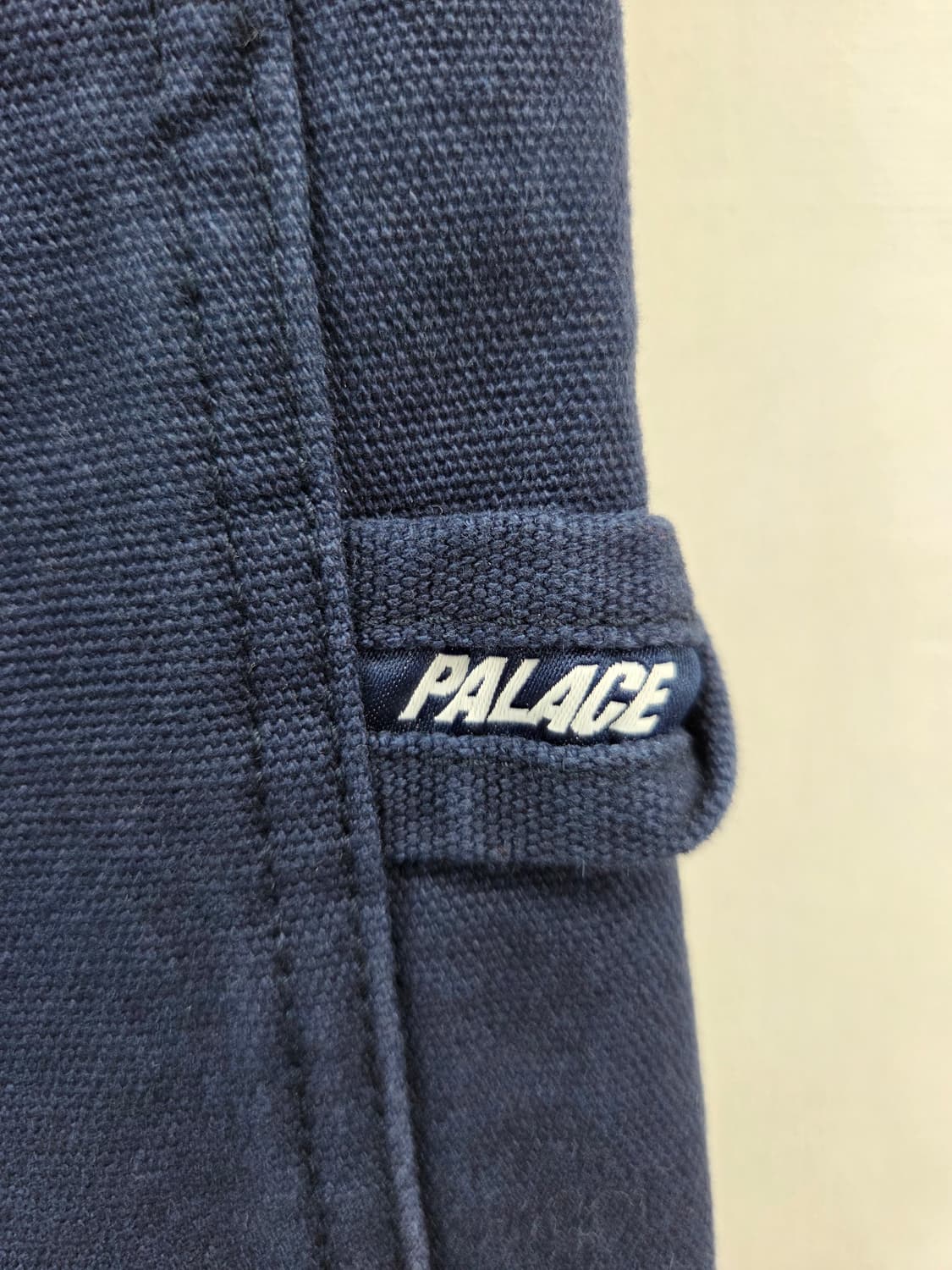 30 팔라스 24SS 헤비 캔버스 워크 팬츠 네이비 상품이미지3