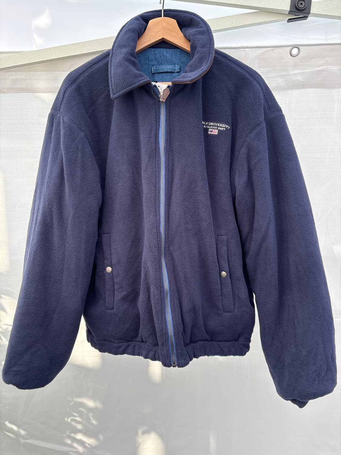 예일 리버서블 후리스, 데님 재킷 상품이미지1