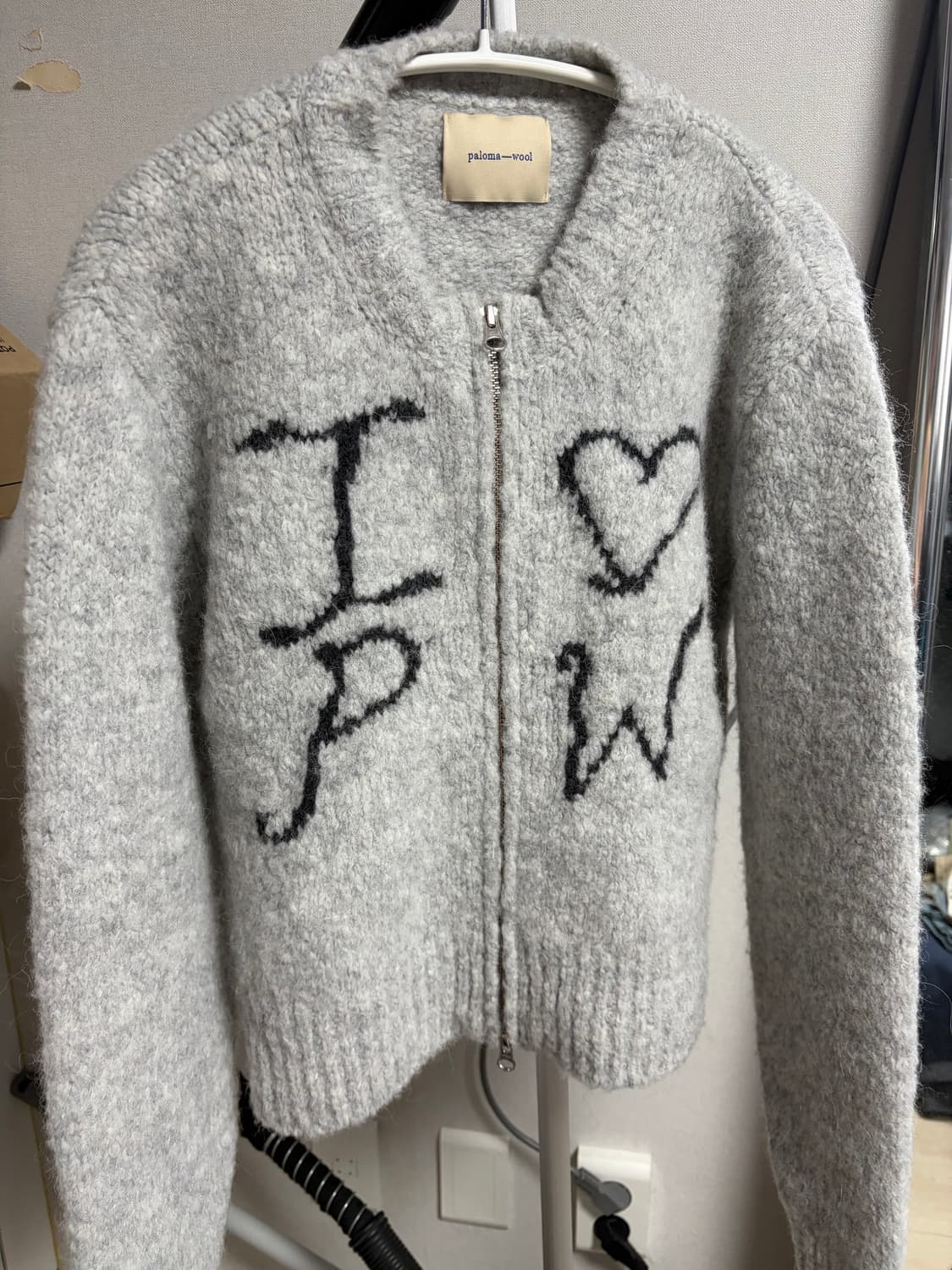 팔로마울 crush zip 니트 집업 상품이미지5