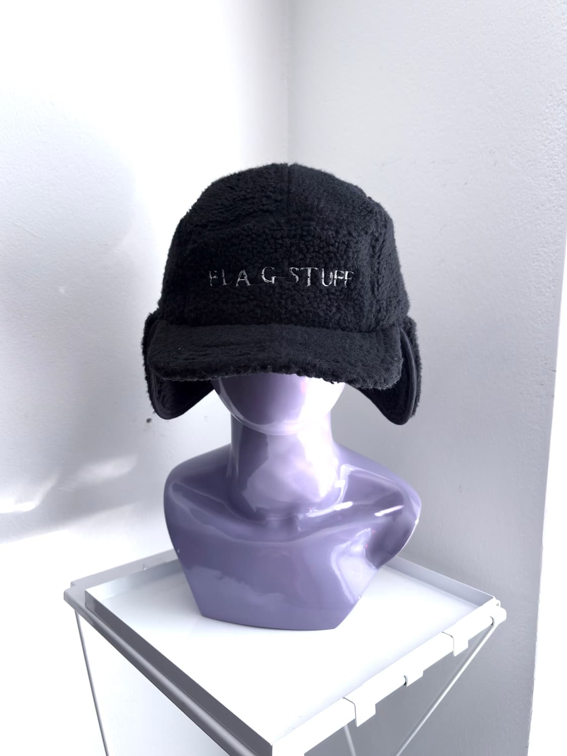 플래그 스터프 이어플랩 플리스 캡 상품이미지2
