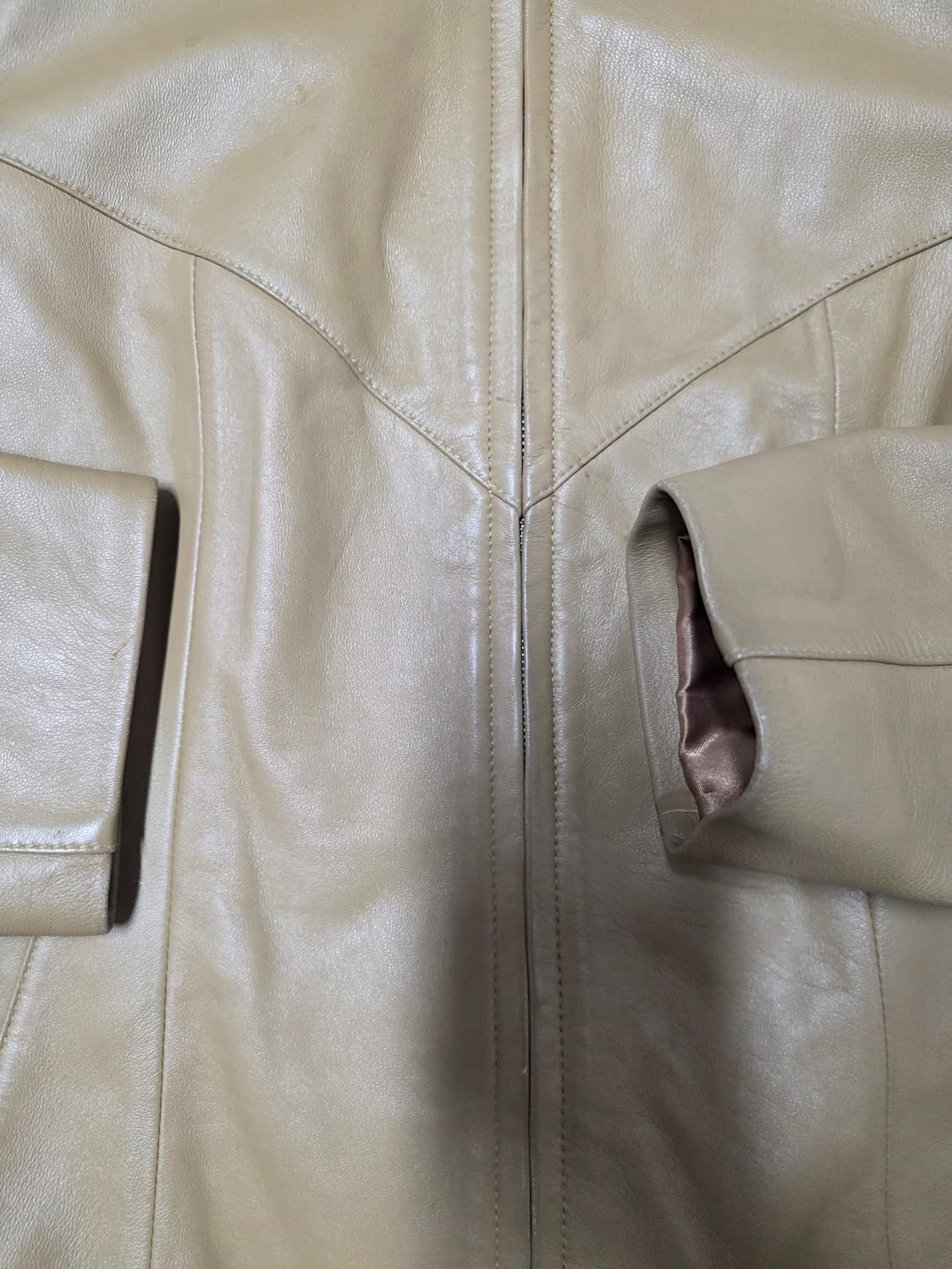 fontelli 양가죽 베이지색상 59 43 여성 s 상품이미지2