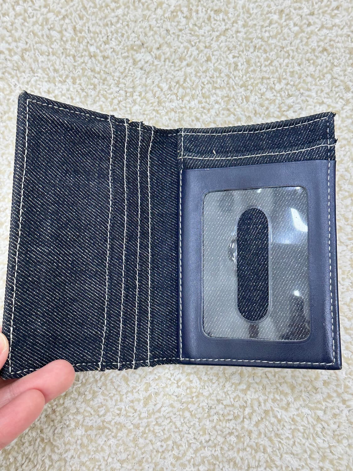 꾸레쥬 데님 지갑 상품이미지7