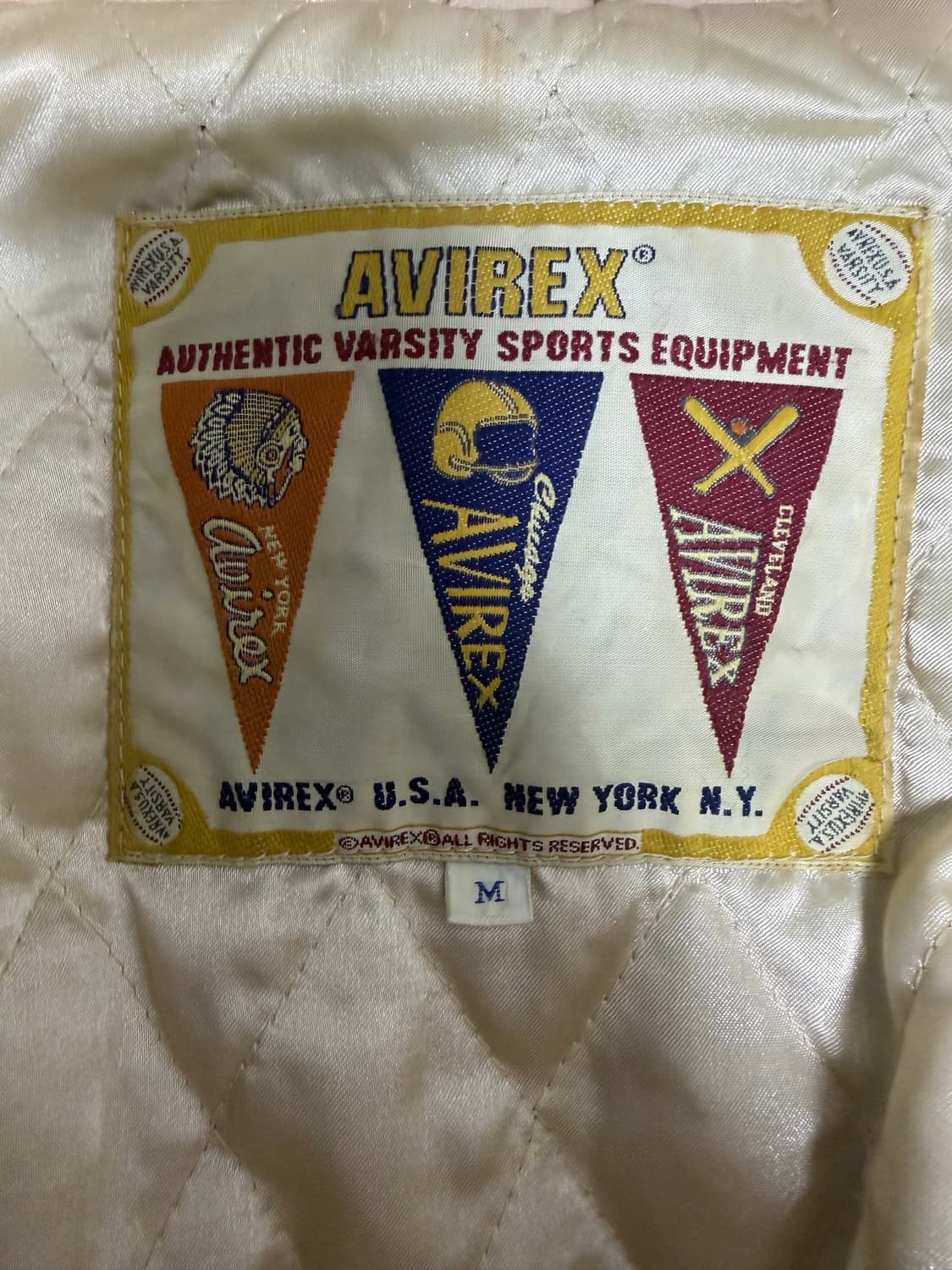 아비렉스 성조기 바시티 자켓 상품이미지3