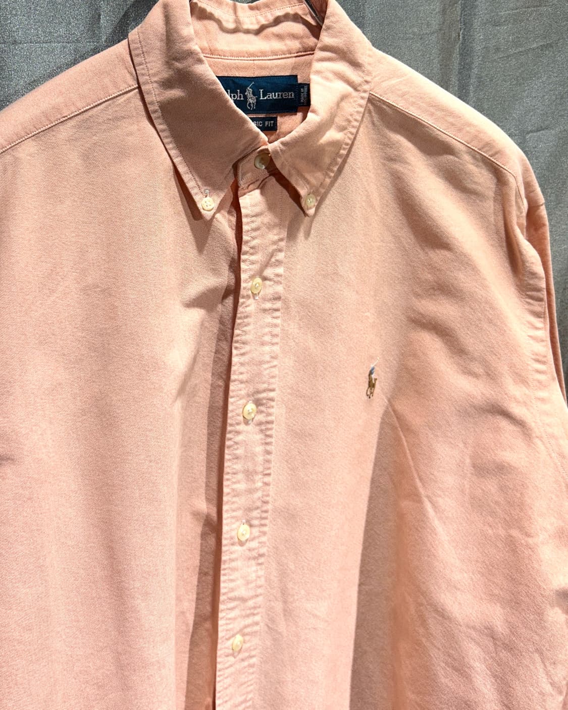 M 폴로랄프로렌 클래식핏 옥스포드 피치 코튼 셔츠 상품이미지4