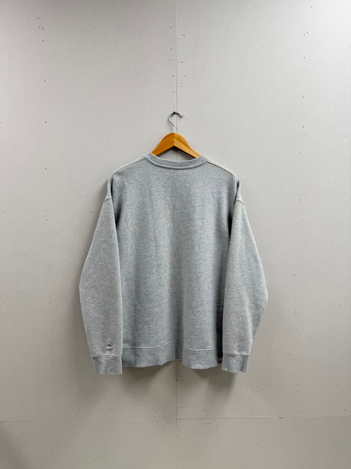 M / Lee 빅로고 맨투맨 그레이 상품이미지8