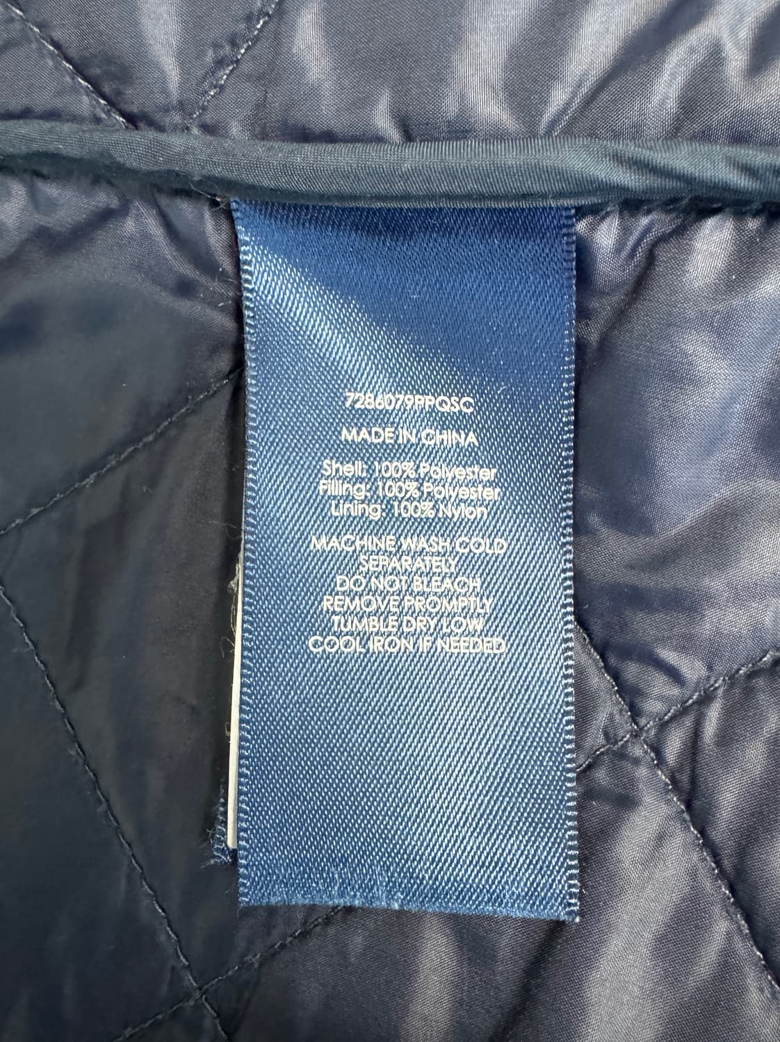 POLO RALPH LAUREN 폴로 네이비 퀼팅 블레이져 자켓 M 상품이미지7