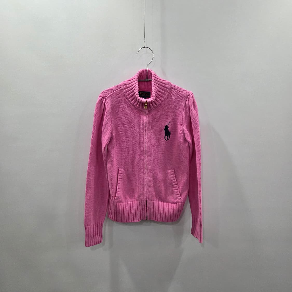 폴로랄프로렌 걸즈 빅포니 니트집업 6  상품이미지1