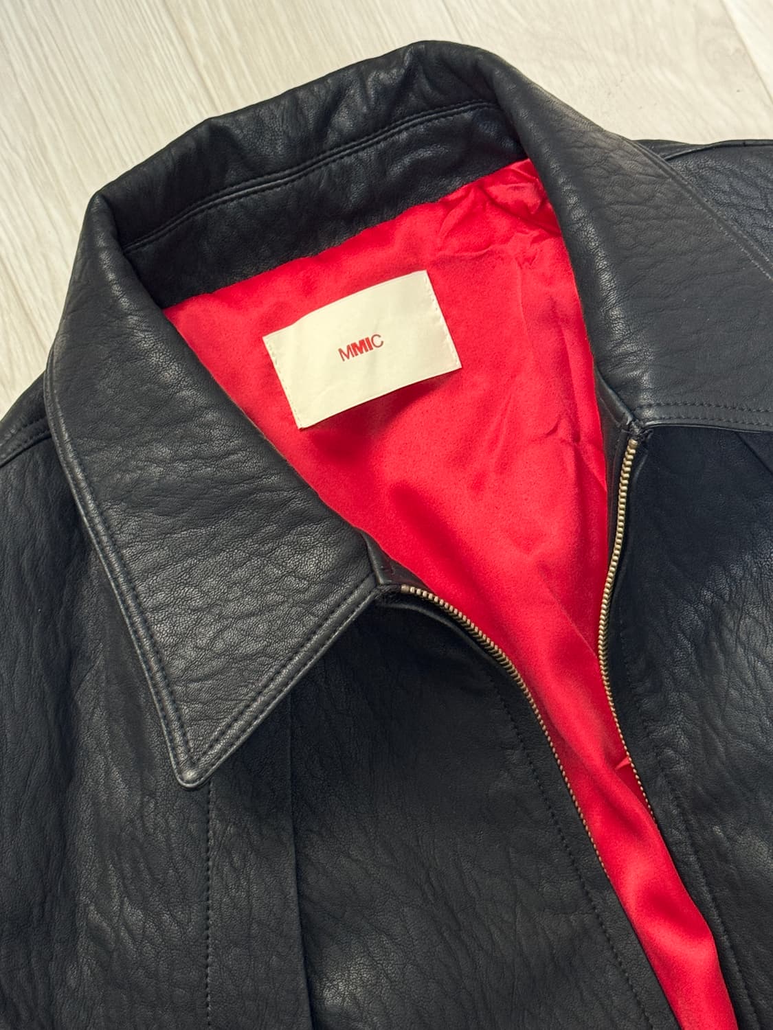 MMIC 엠엠아이씨 레더자켓 RIVE GAUCHE BLOUSON / L 상품이미지6