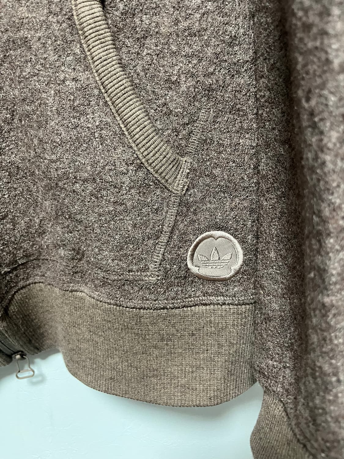 아디다스  wings + horns 콜라보 브라운 후드 집업 상품이미지2