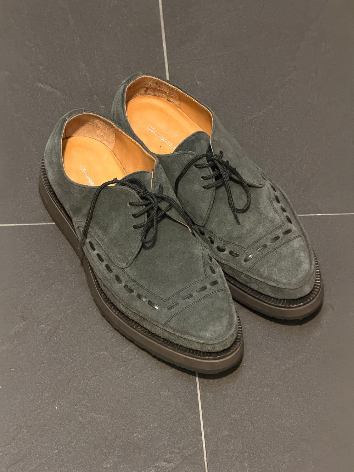 언더커버 스웨이드 더비 상품이미지1