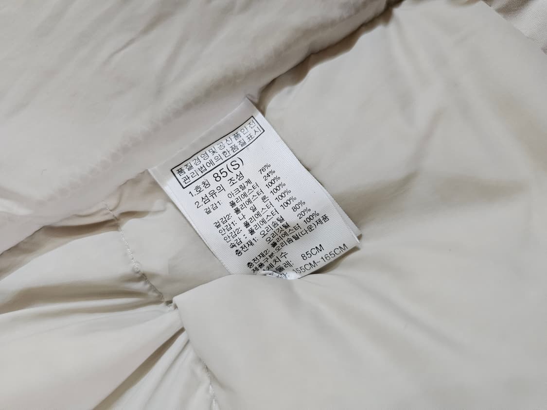 [85,s] 노스페이스 여성 퍼 베스트 패딩 덕 다운 조끼 상품이미지10