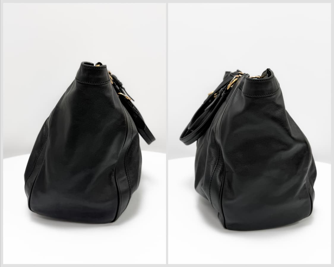 페라가모 간치니 레더 숄더백 상품이미지5